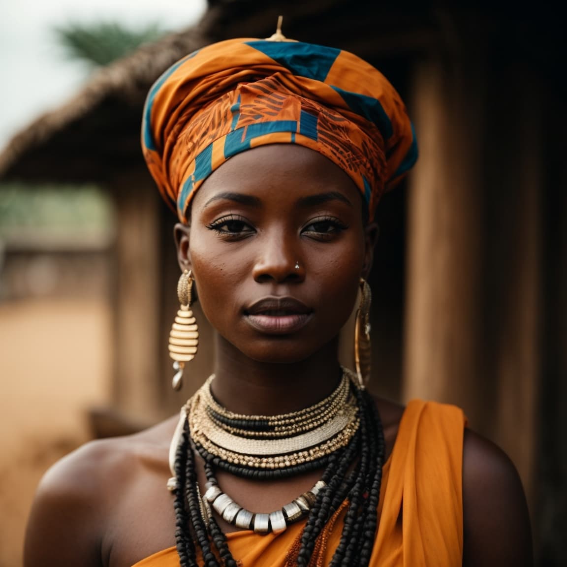 Akan woman from Gold Coast (Ghana)