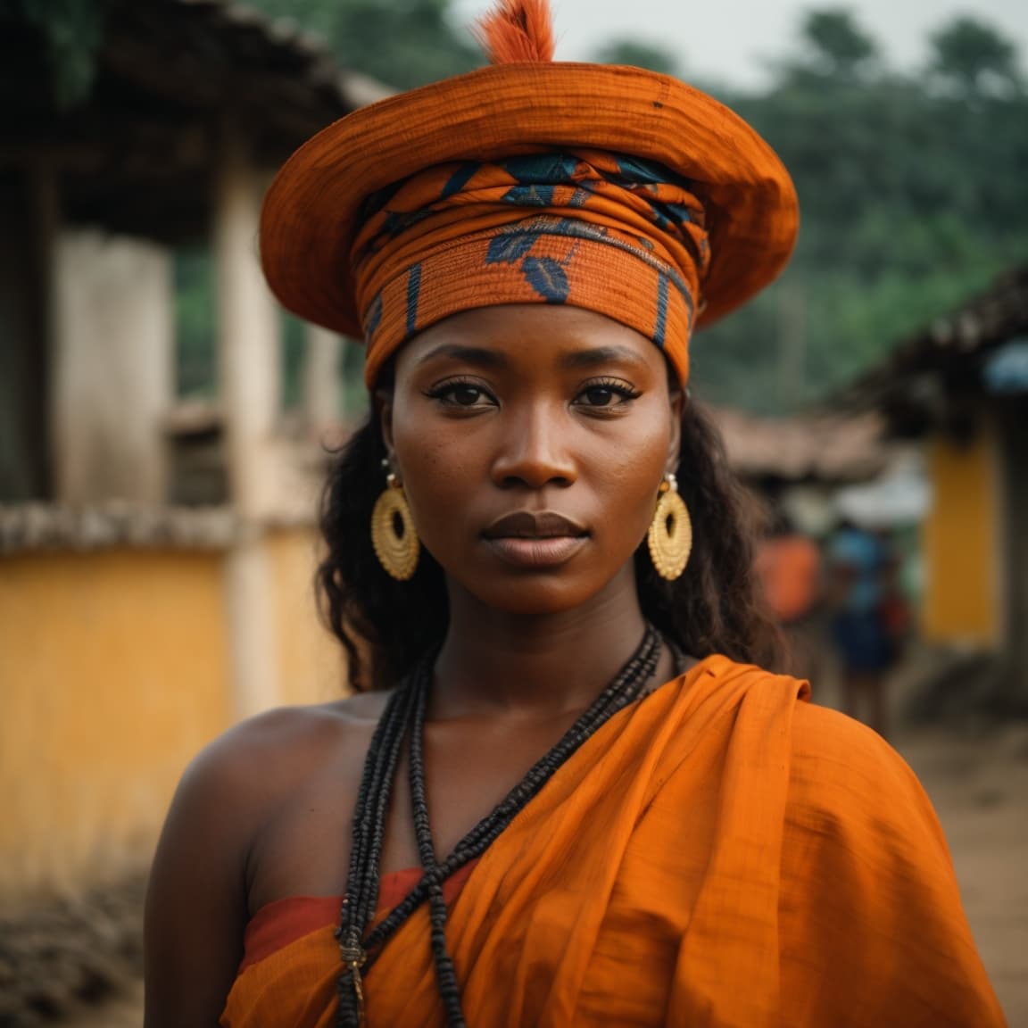 Anaang woman from Akwa Ibom State (Nigeria)