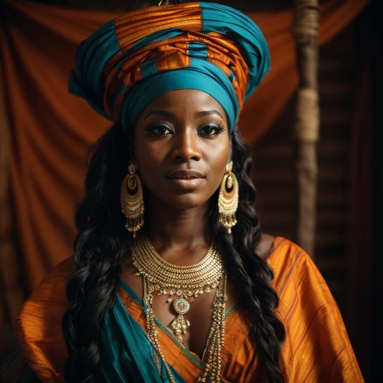 Balanta woman from Guinea-Bissau, Senegal, The Gambia