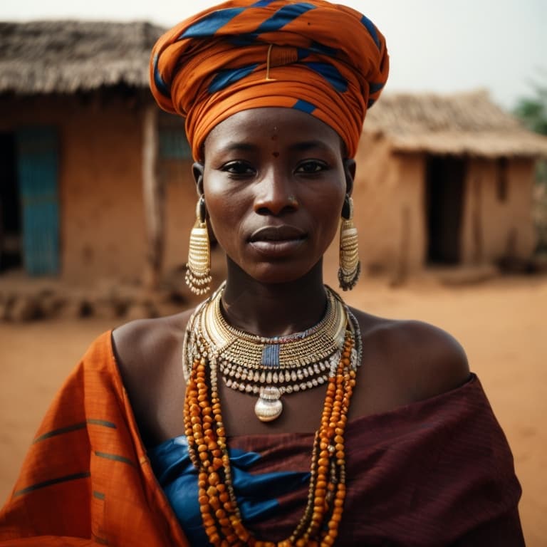 Bambara woman from Mali