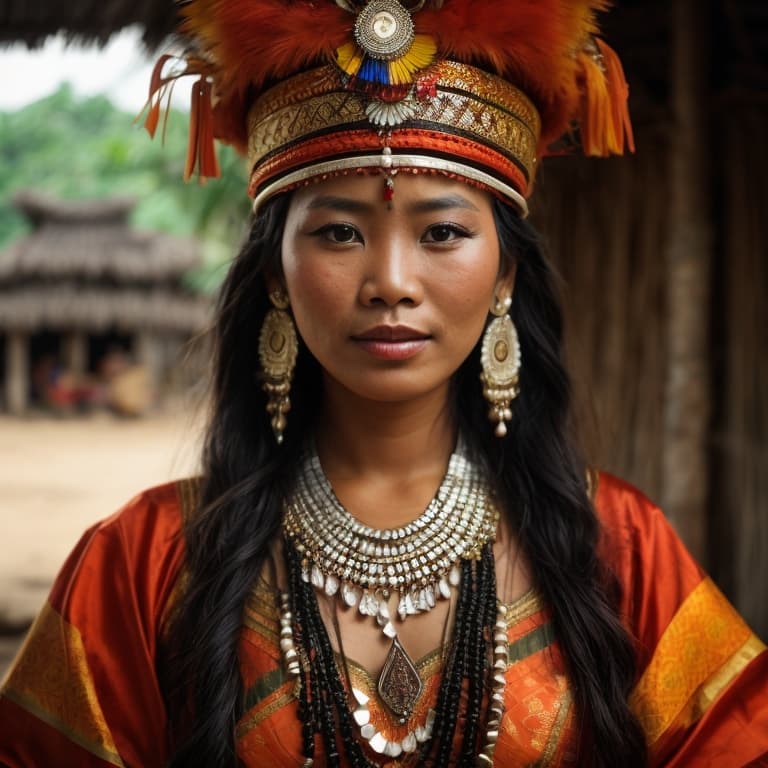 Banjarese woman from South Kalimantan (Indonesia)