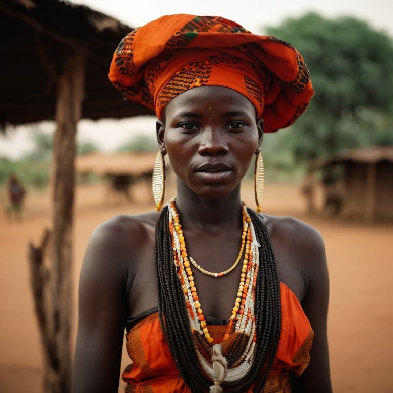Bari woman from Central Equatoria (South Sudan), Uganda
