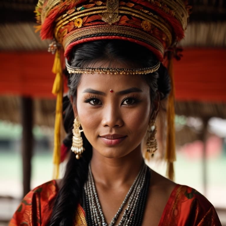 Batak woman from North Sumatra (Indonesia)