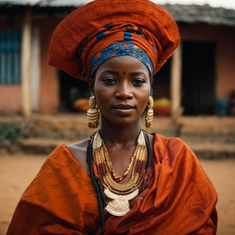 Beti woman from Cameroon
