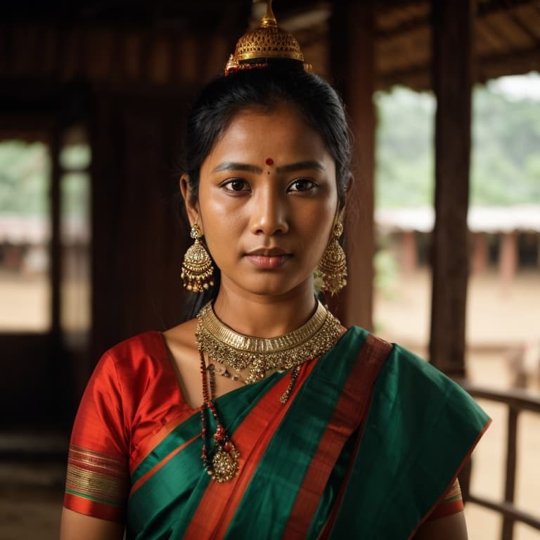 Bishnupriya Manipuris woman from Manipur (India), Bangladesh
