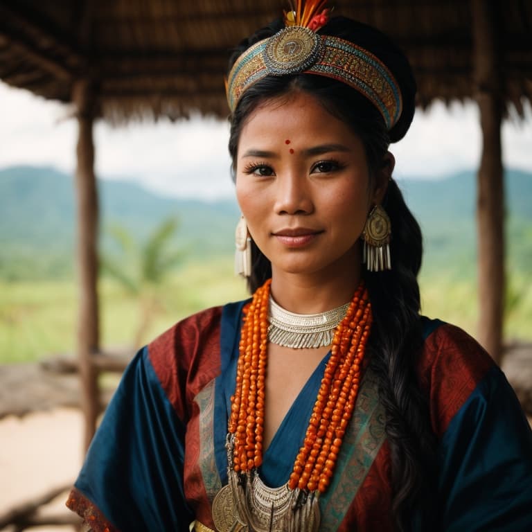 Blaan woman from Soccsksargen (Philippines)