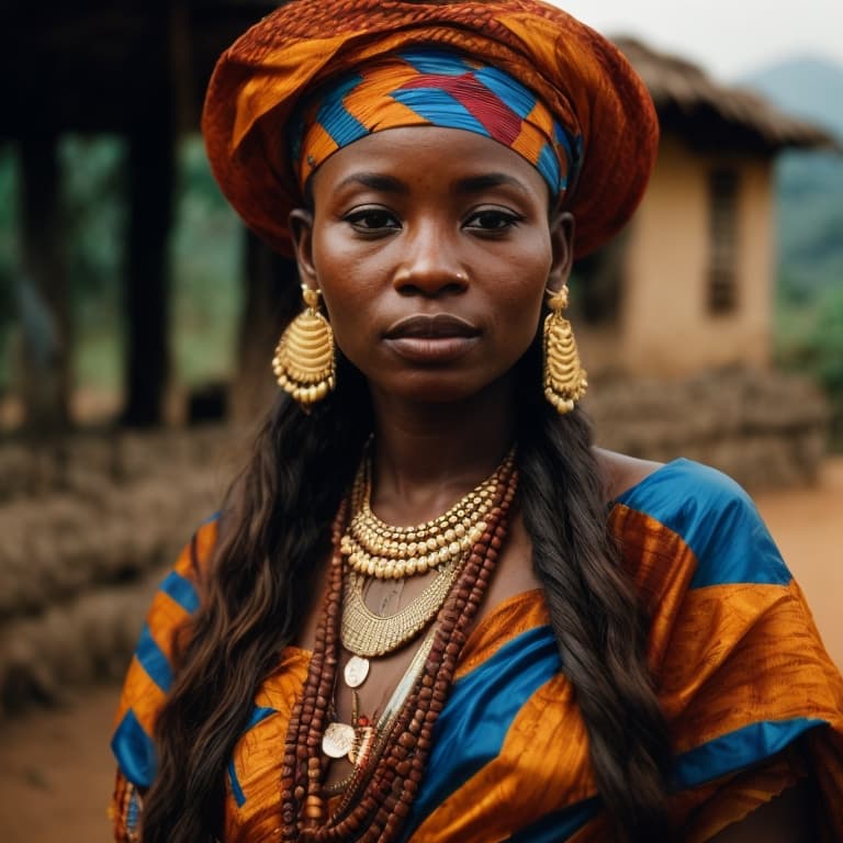 Boa woman from Bas-Uele (Democratic Republic of the Congo)