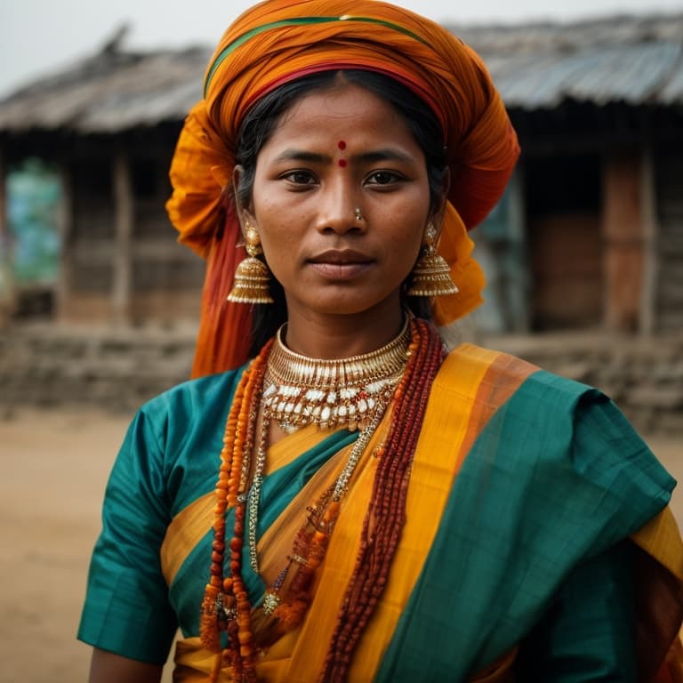 Bodo woman from Bodoland (India)