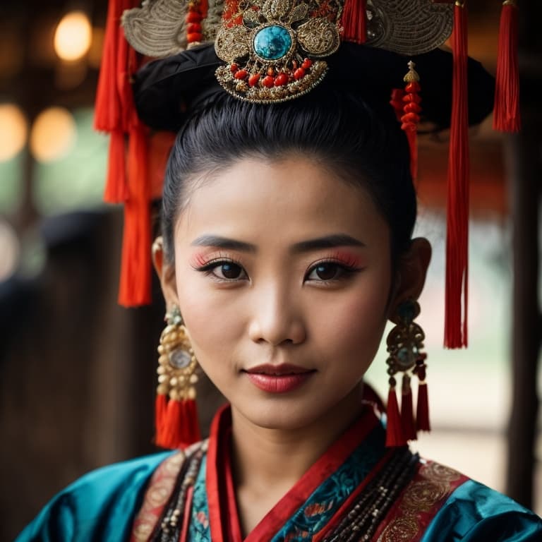 Bouyei woman from Guizhou (China)