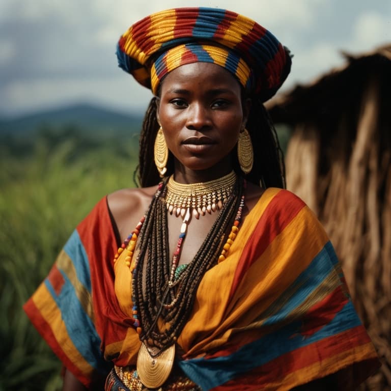 Budu woman from Wamba Territory (Democratic Republic of the Congo)