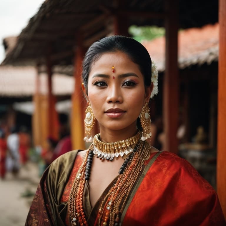 Butonese woman from Buton (Indonesia)