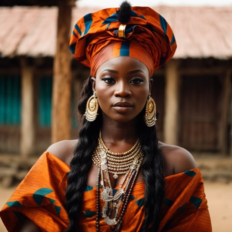 Efik woman from Cross River State (Nigeria)