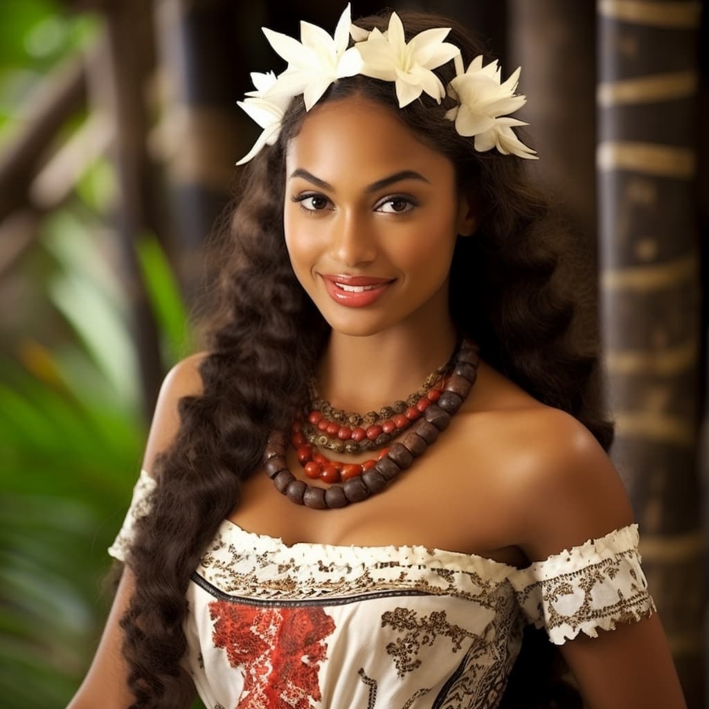 Fijians woman from Fiji — Western Oceania