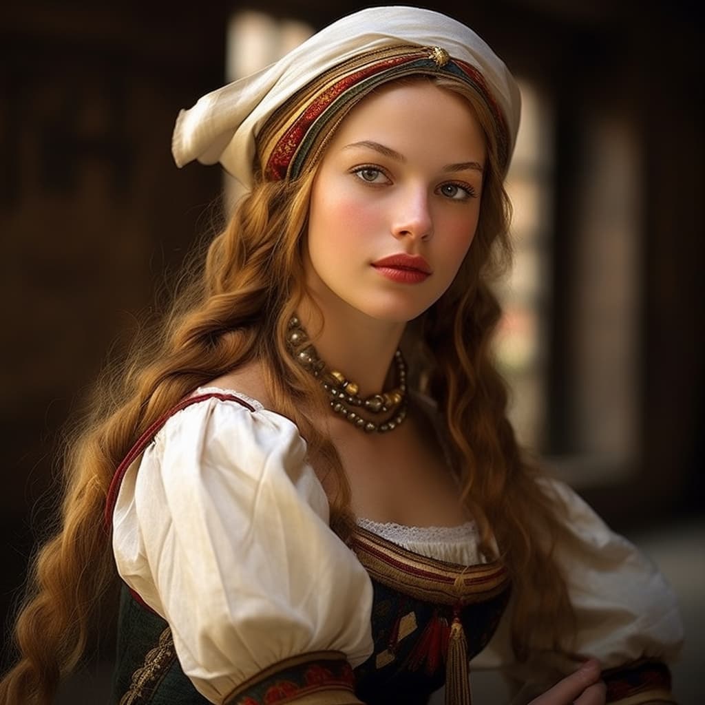 Flemings woman from Flanders (Belgium), French Flanders
