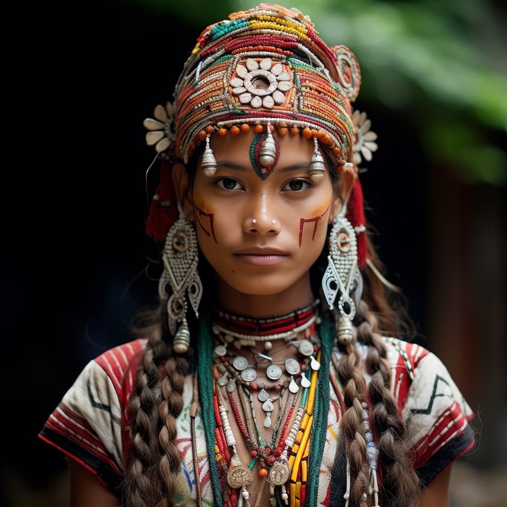 Garos woman from Garo Hills (India)