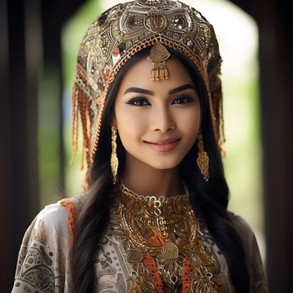 Gayonese woman from Indonesia (Bener Meriah, Central Aceh, and Gayo Lues Regencies)