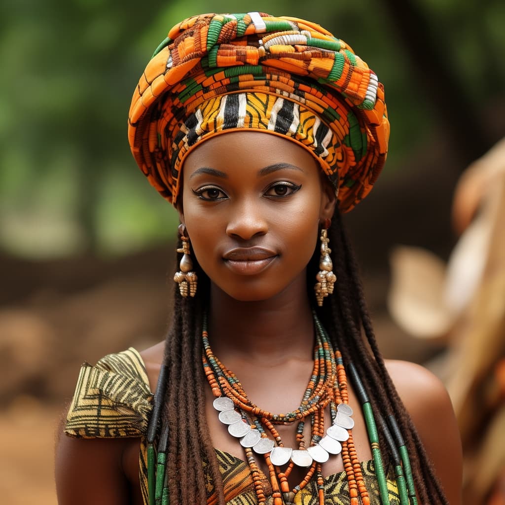 Gbaya woman from Central African Republic, Cameroon