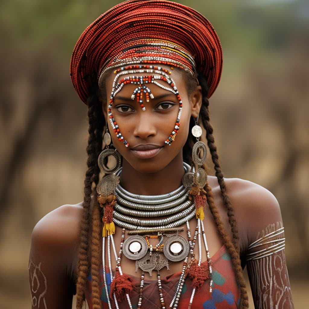 Gedeo woman from Gedeo Zone (Ethiopia)
