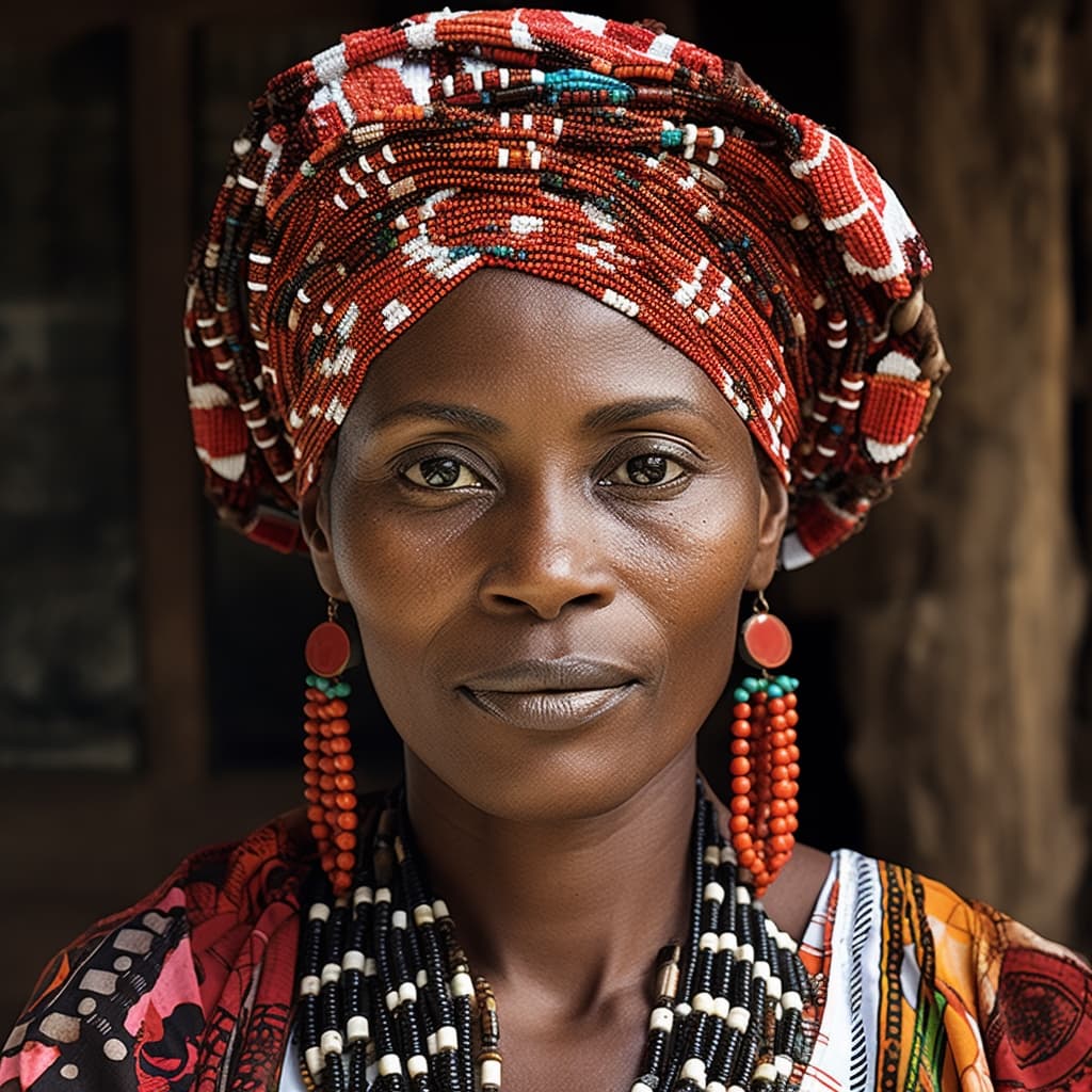 Gola woman from Liberia, Sierra Leone