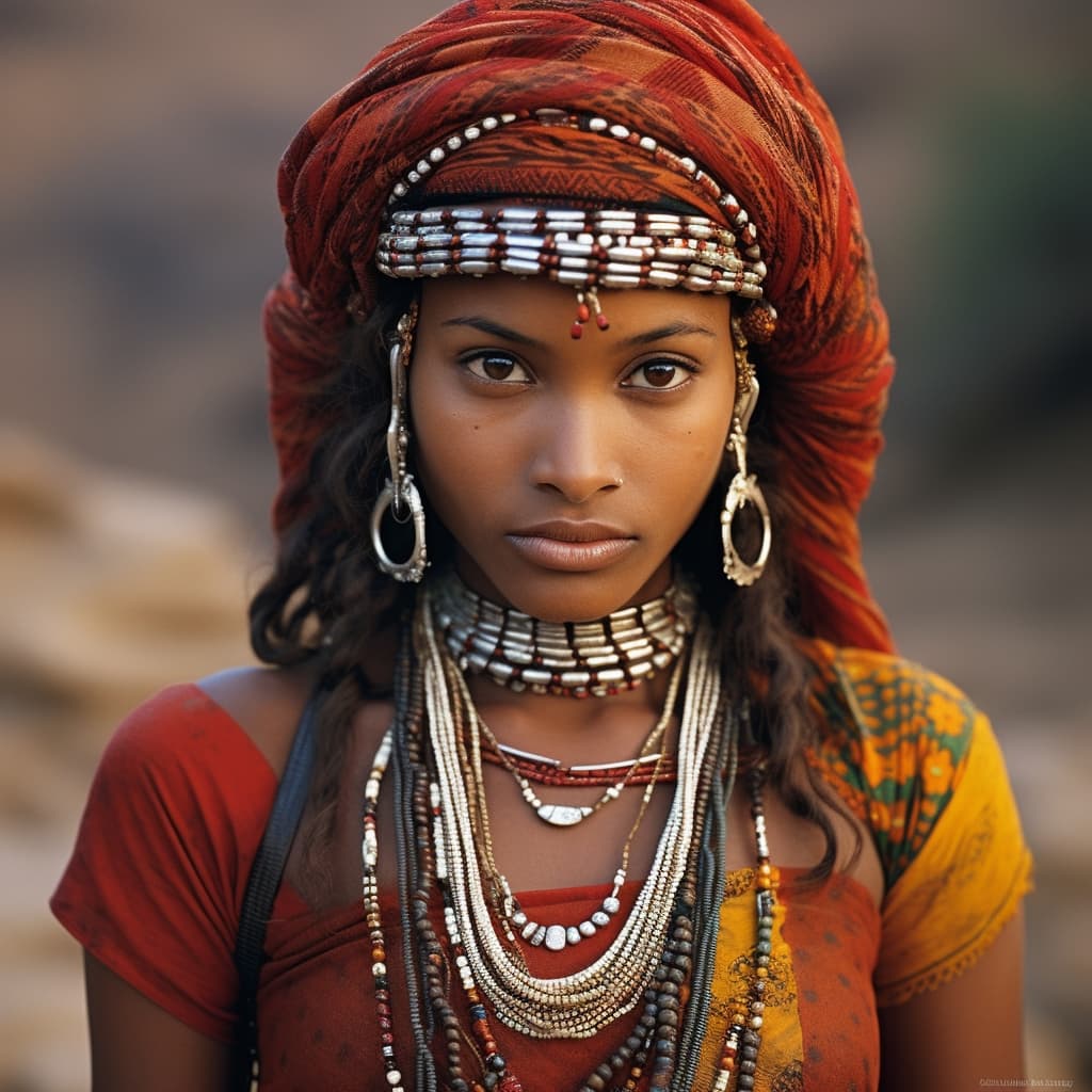 Gonds woman from Gondwana (India)