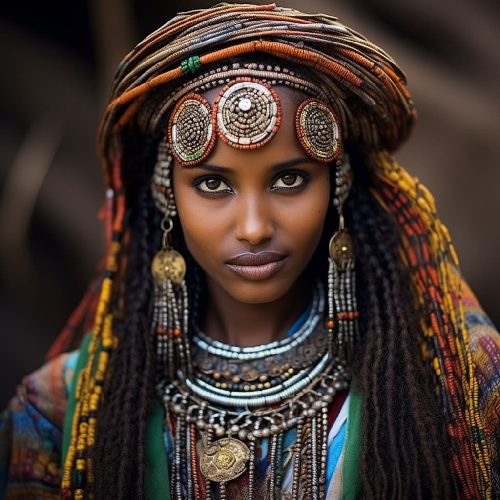 Gumuz woman from Benishangul-Gumuz Region (Ethiopia)