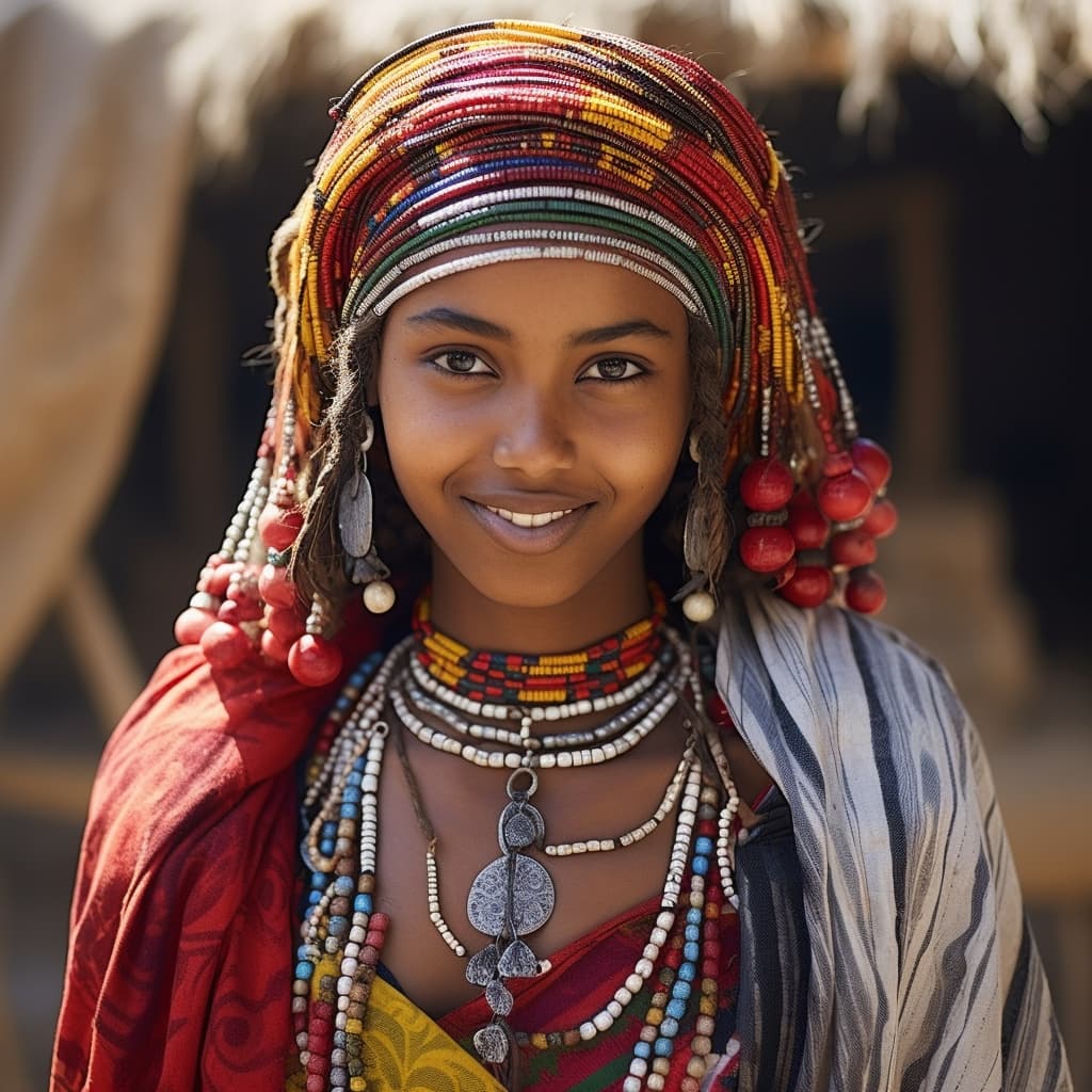 Hadiya woman from Hadiya (Ethiopia)