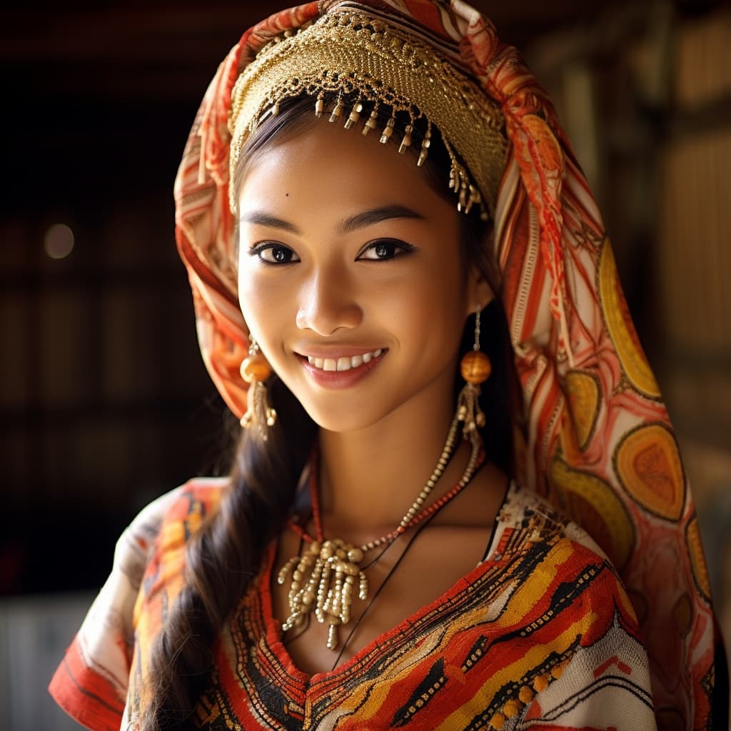 Ilocano woman from Ilocos Region (Philippines)