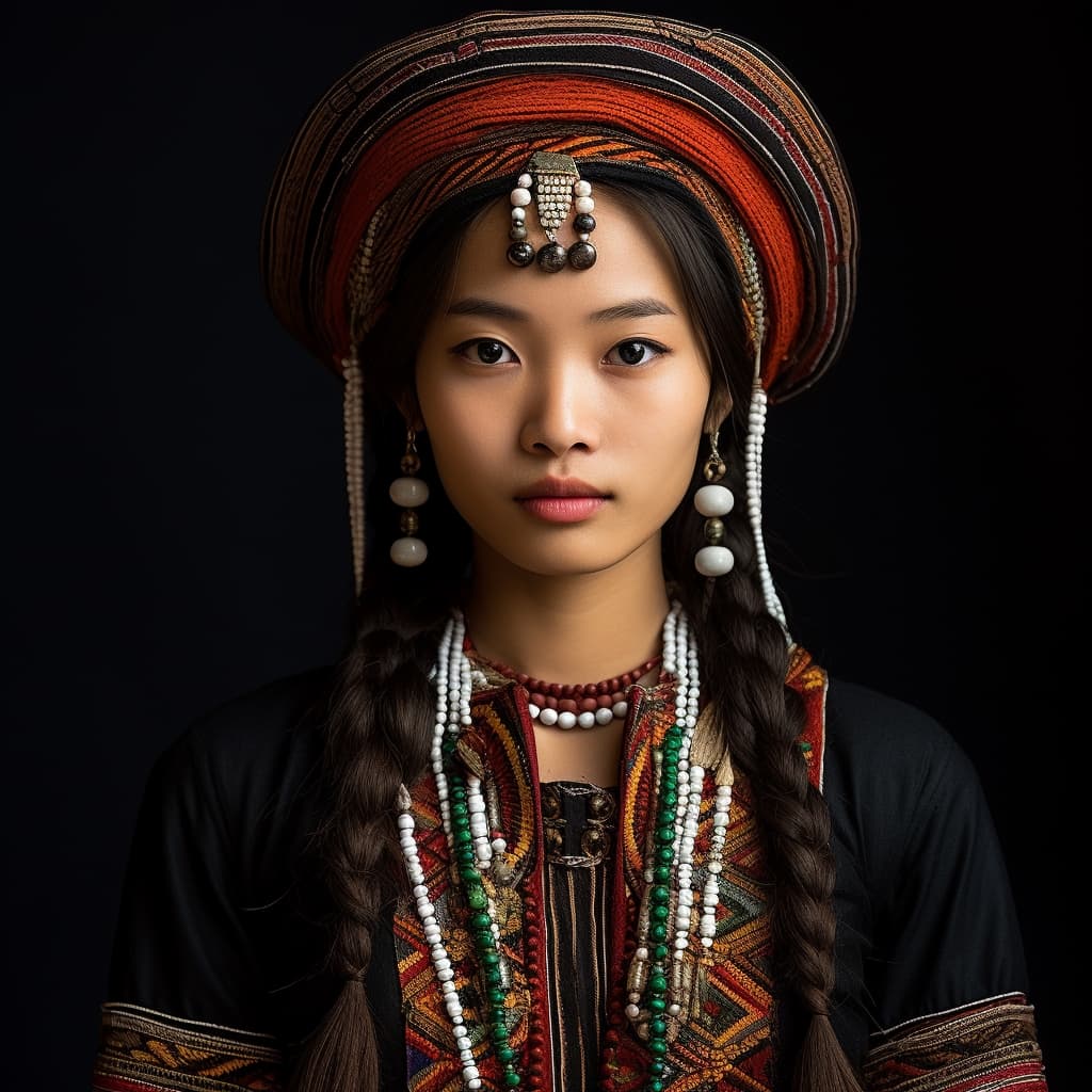 Jarai woman from Central Highlands (Vietnam)