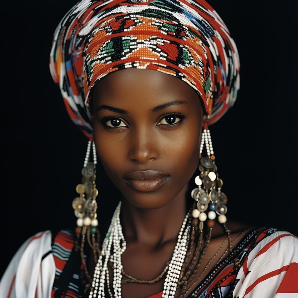 Jola woman from Jolaland (Senegal)