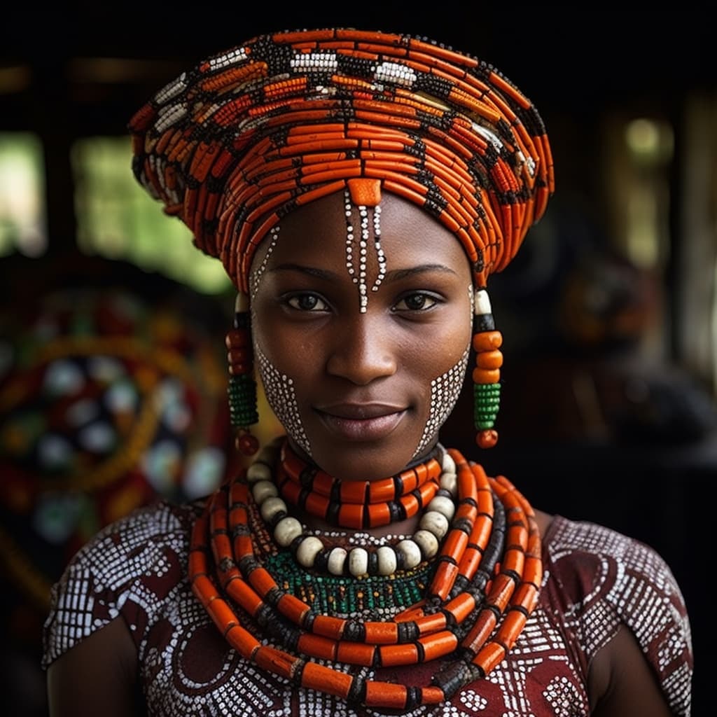 Jukun woman from Wukari (Nigeria)