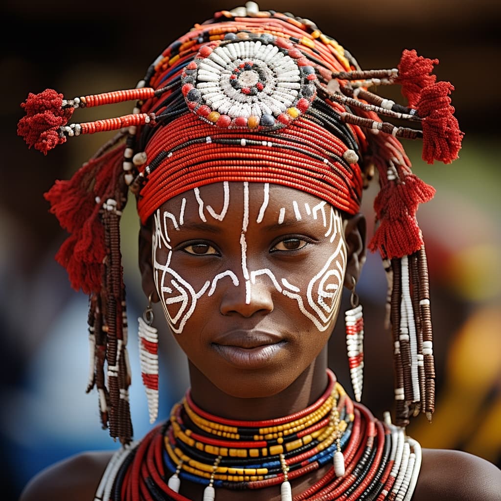 Kalenjin woman from Rift Valley Province (Kenya)