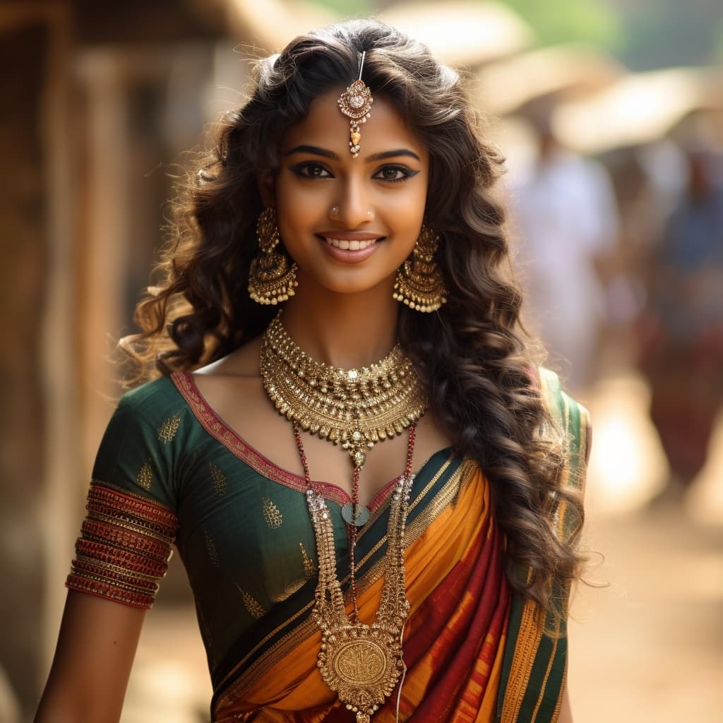 Kannadigas woman from Karnataka (India)
