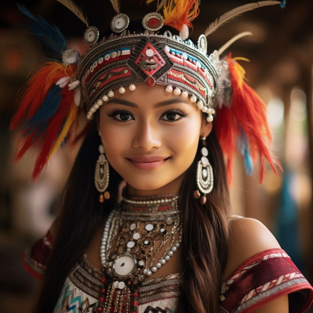 Kapampangans woman from Pampanga (Philippines)