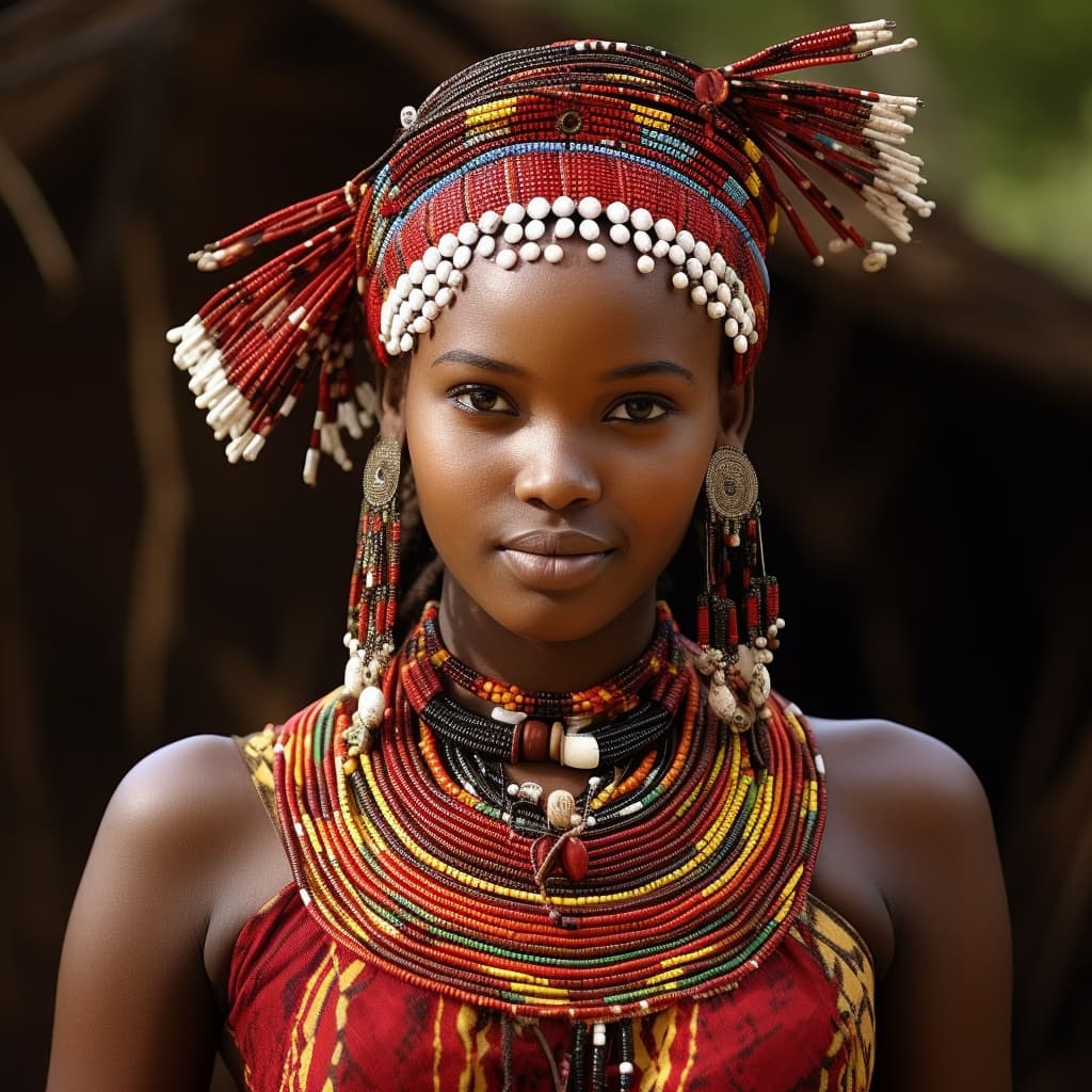 Kikuyu woman from Kenya — Eastern Africa
