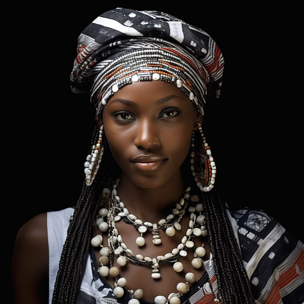 Kofyar woman from Plateau State (Nigeria)