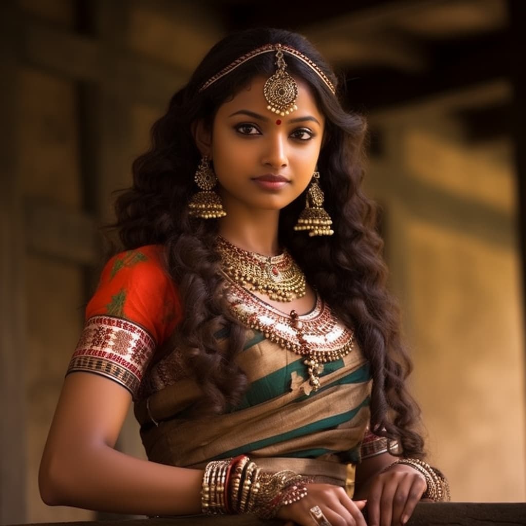 Konkani woman from Konkan (India)