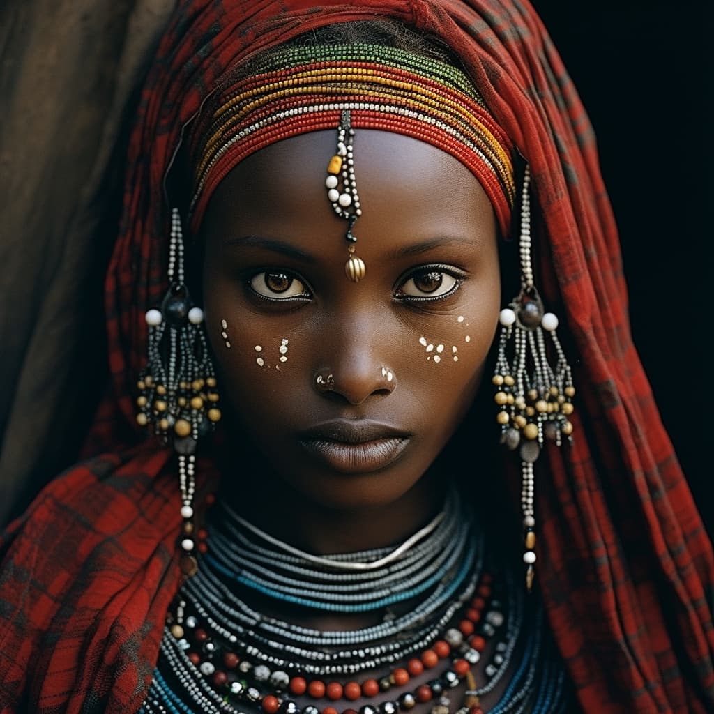 Konso woman from Konso (Ethiopia)