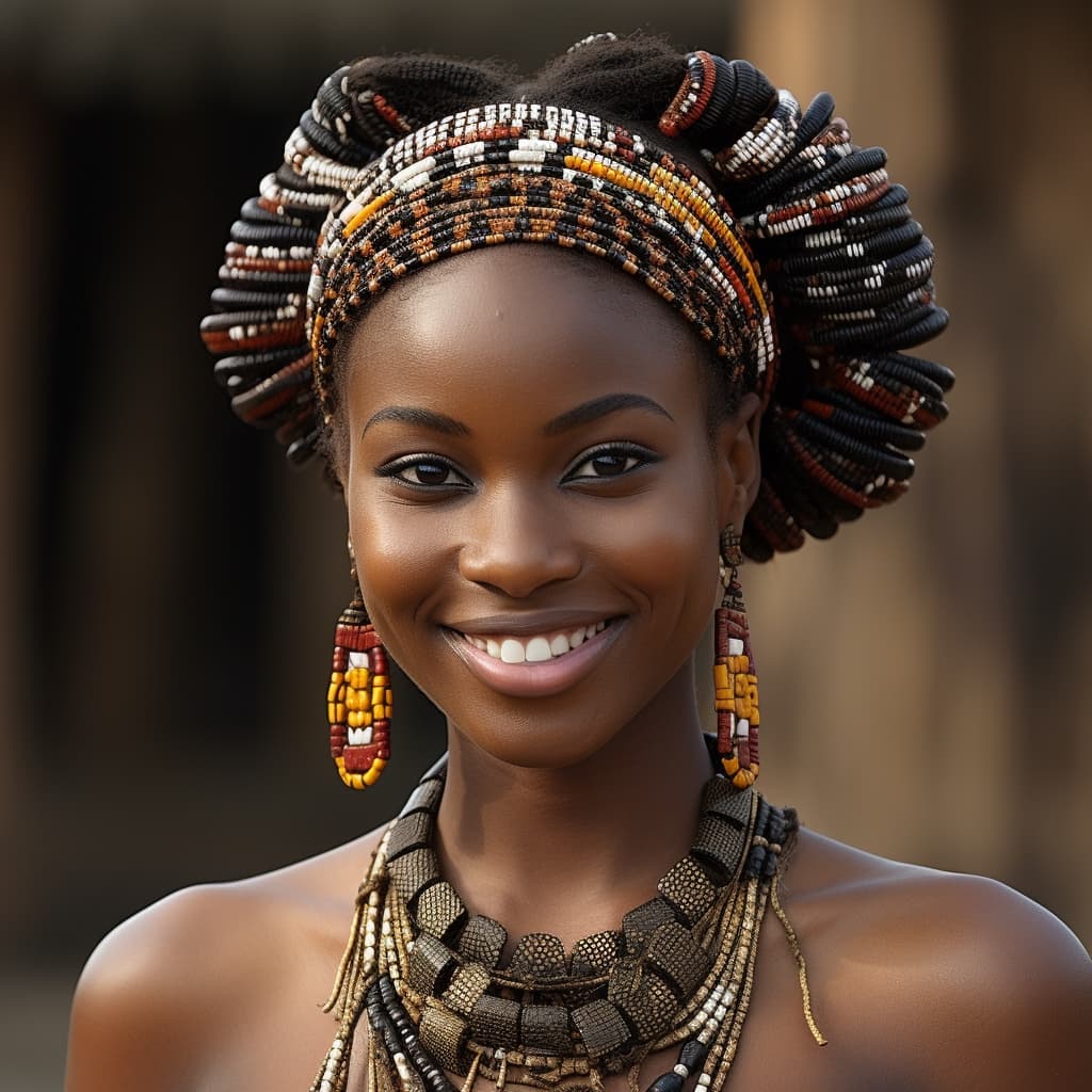 Kpelle woman from Liberia, Guinea