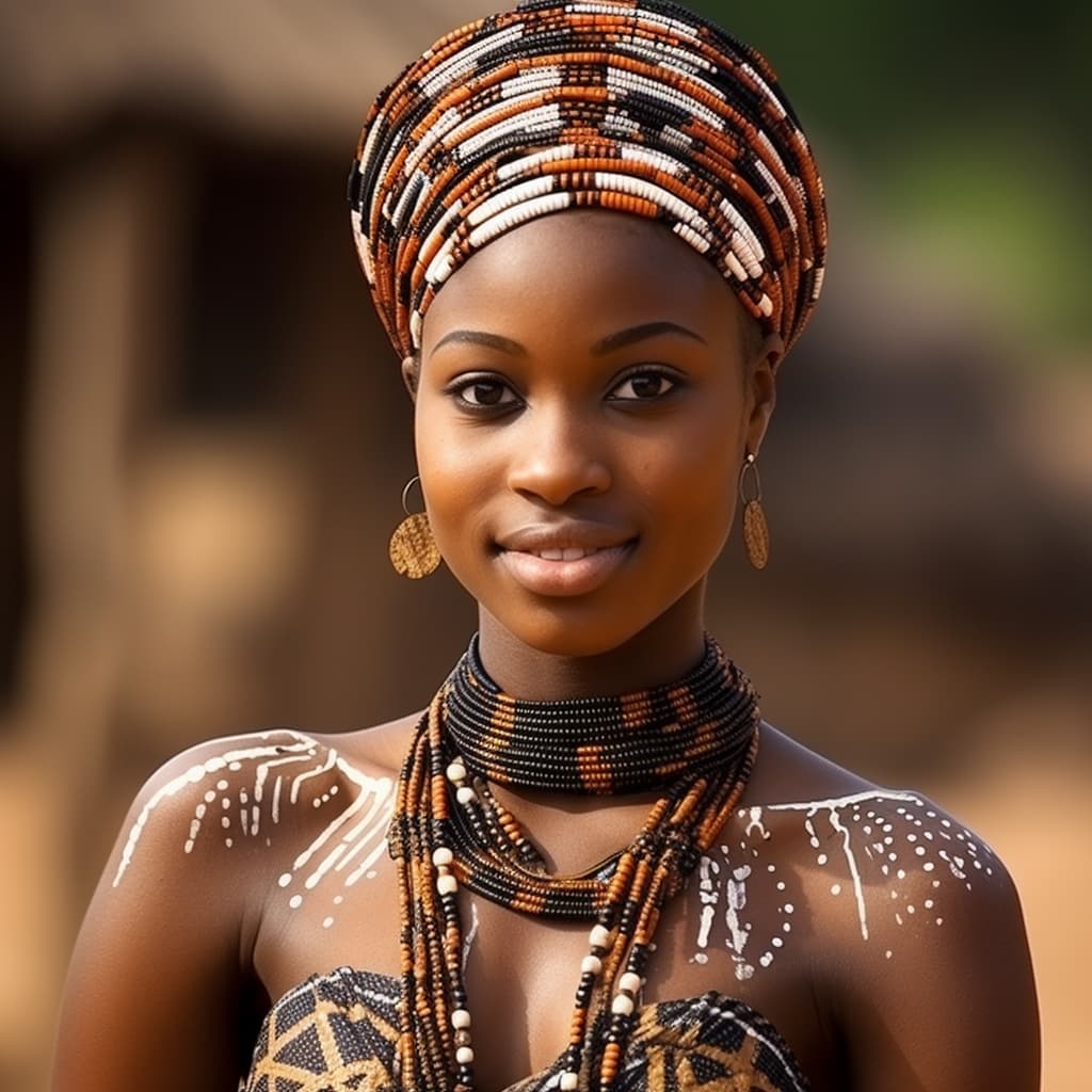 Kposo woman from Plateaux (Togo), Ghana