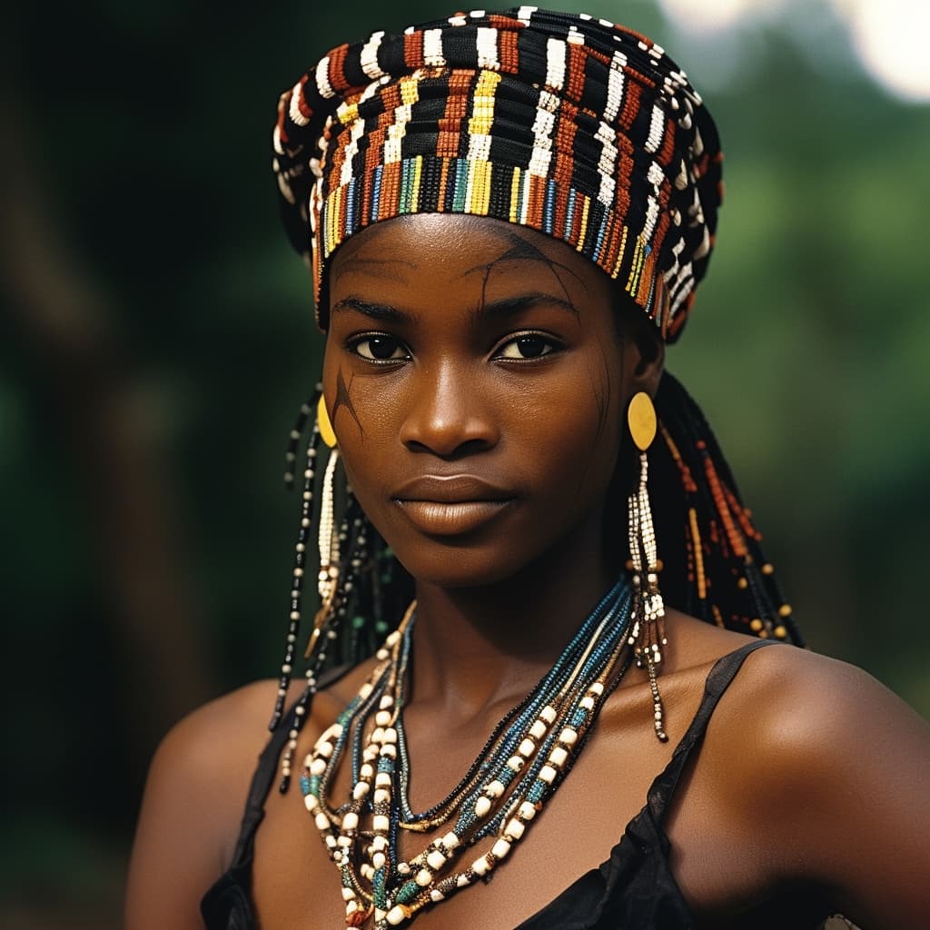Kru woman from Liberia (Grand Kru and Maryland Counties)