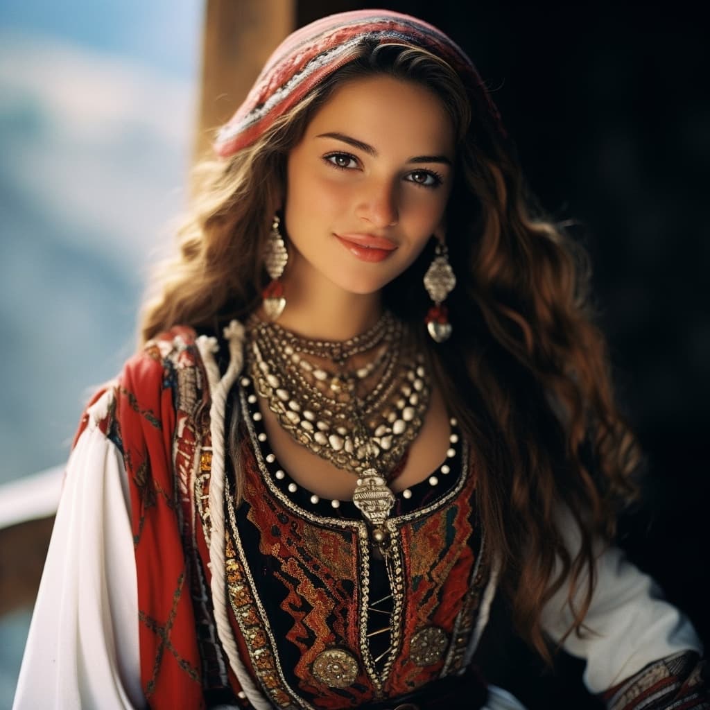 Laz woman from Lazistan (Turkey, Georgia)