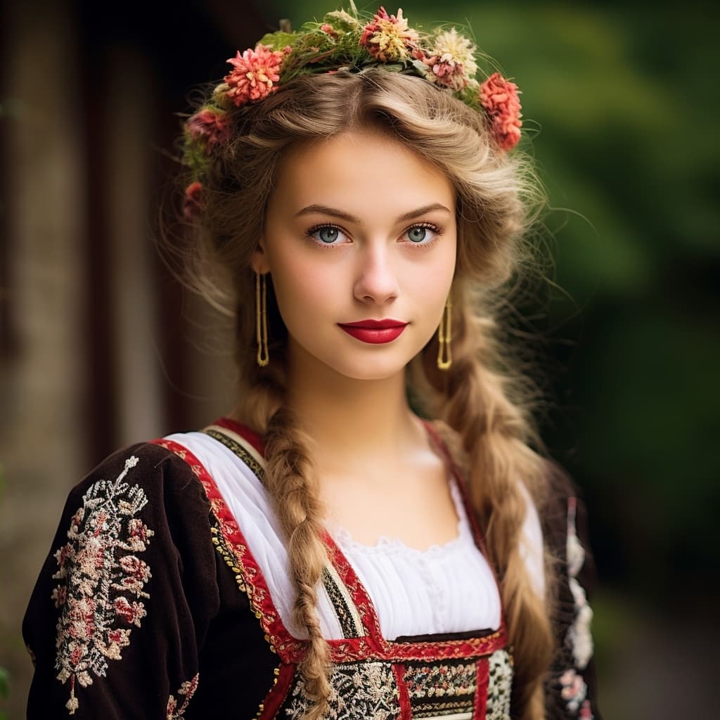 Luxembourgers woman from Luxembourg, Arelerland (Belgium)