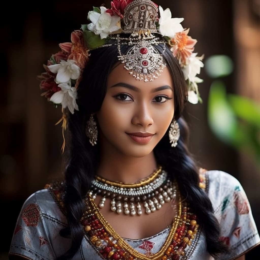 Madurese woman from Madura (Indonesia)