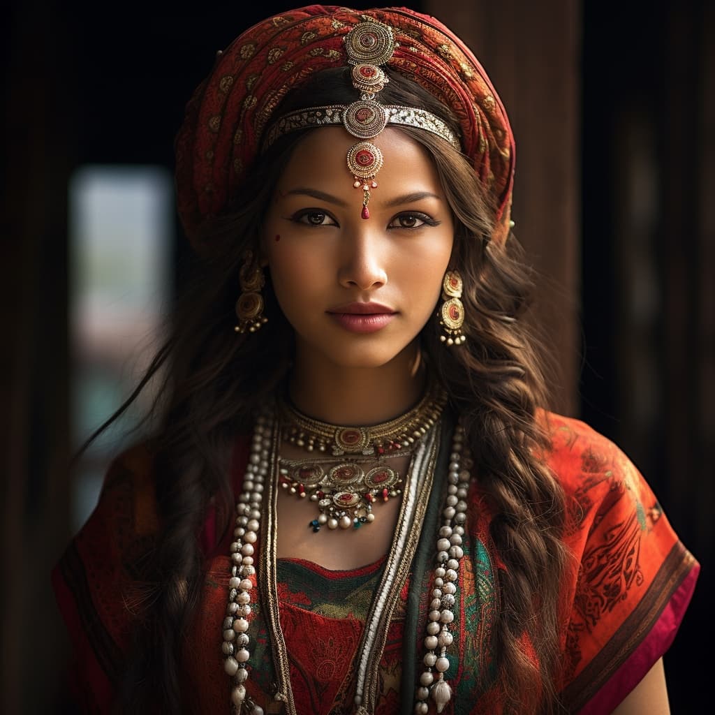 Magars woman from Nepal