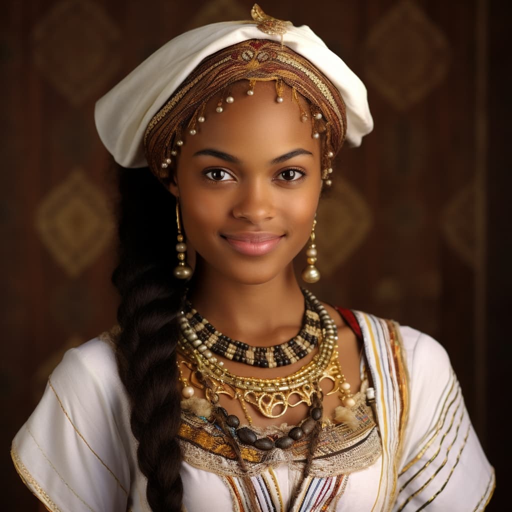 Malagasy woman from Madagascar, Comoros, Mayotte, Réunion, Mauritius