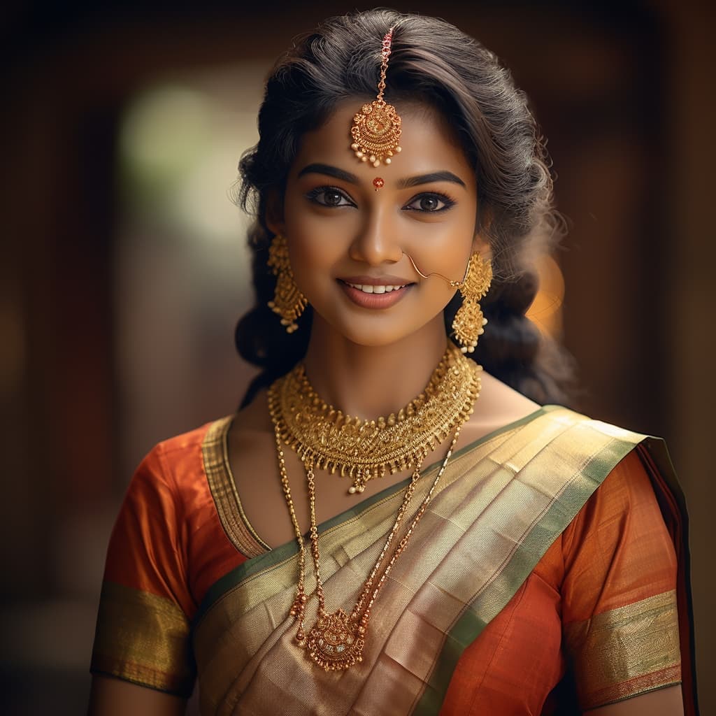 Malayali woman from Kerala (India)