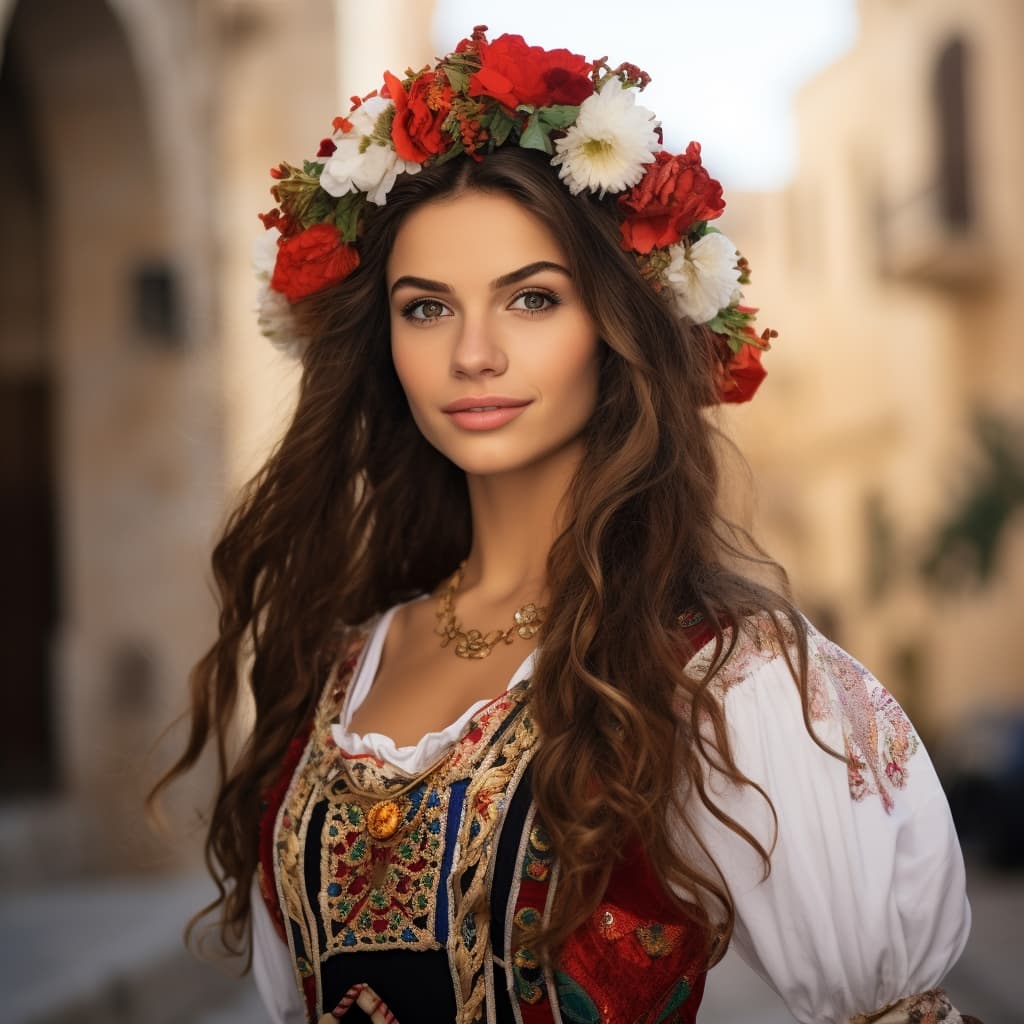 Maltese woman from Malta