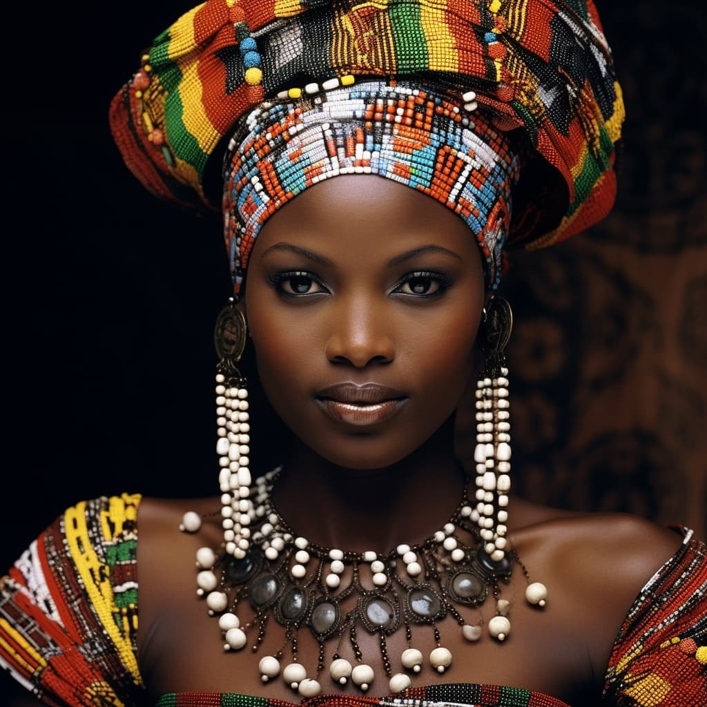 Mandinka woman from Mali, The Gambia, Guinea, Senegal — Western Africa