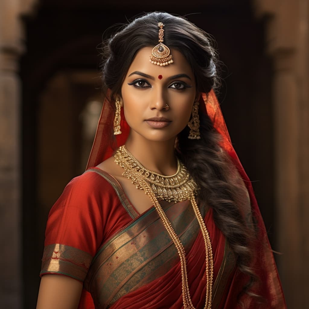 Marathi woman from Maharashtra (India)