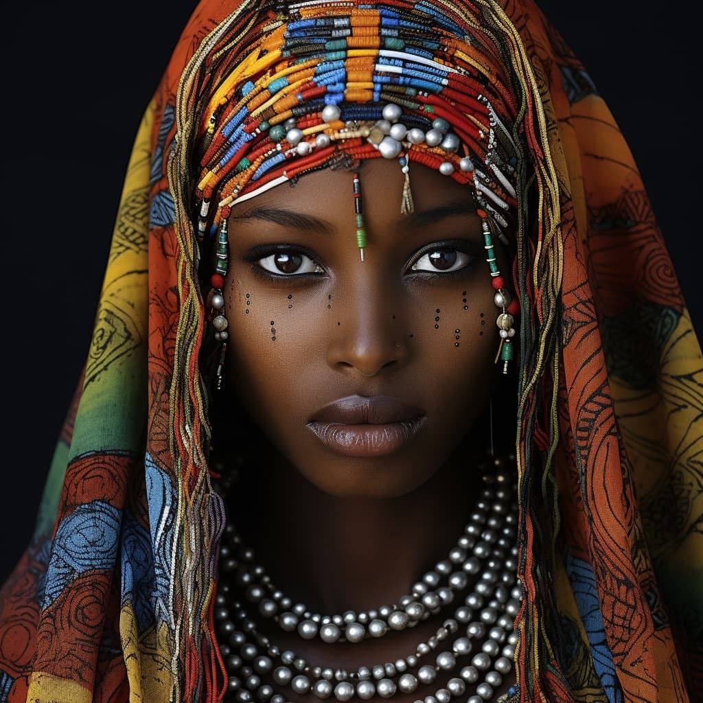 Masalit woman from Sudan, Chad